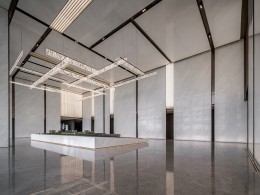 金地·威新国际中心 , 线形空间里的“光”之美学