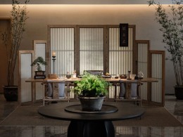 黄山愿景酒店室内灯光设计-宏村的山水画般的景色中