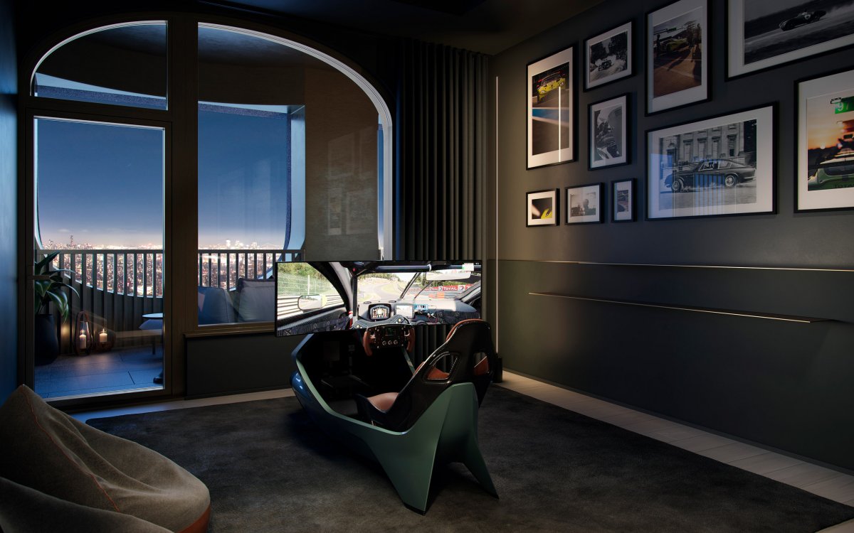 灯光设计方案,Aston Martin联名公寓,舒适光空间