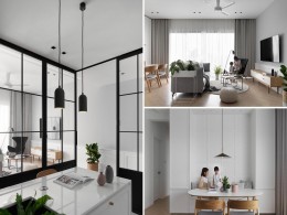 纳维亚风格的现代简约公寓 | 家居空间照明设计
