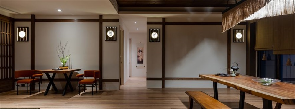 舒适光环境,日式家居空间,灯光设计