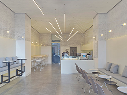 哈尔滨灯光照明设计案例 | 一家咖啡与教育结合的店铺•U-MAX咖啡店