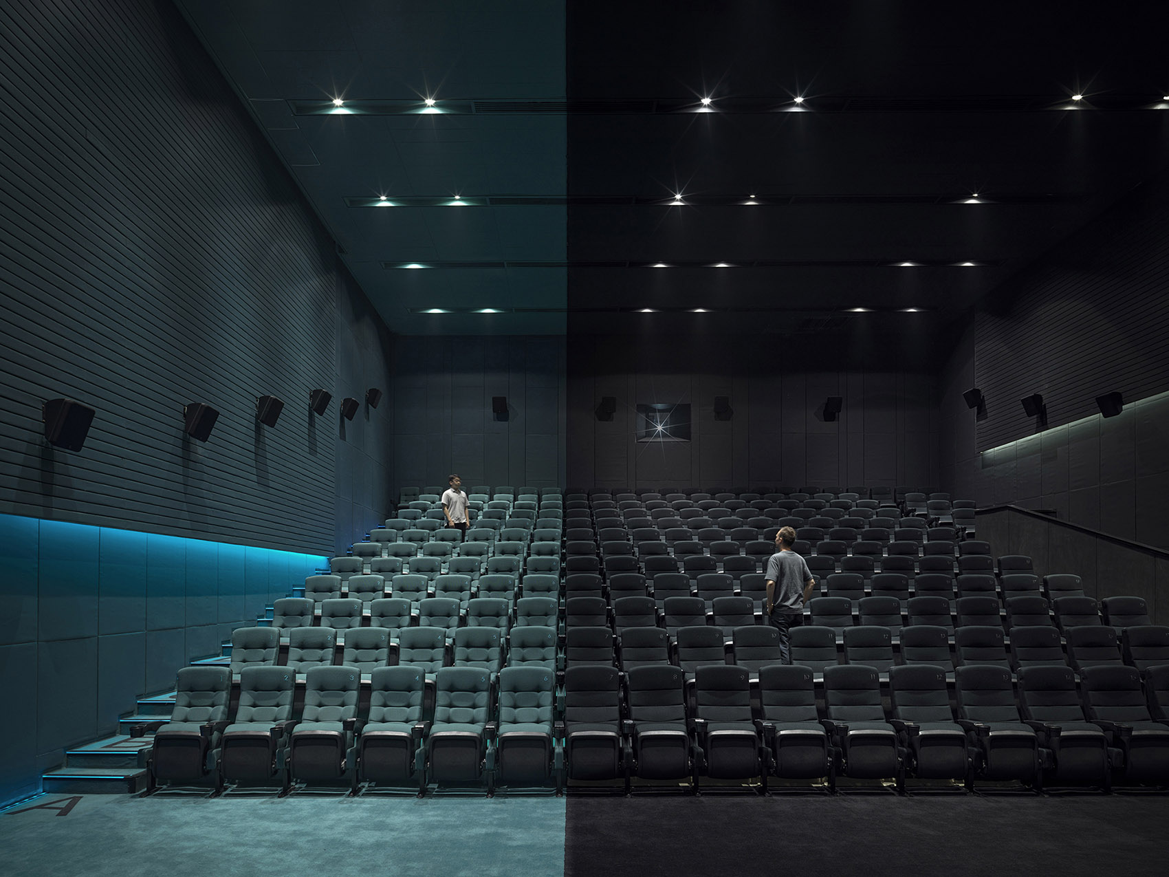 成都市电影院灯光设计,冷光源,室内灯光设计案例