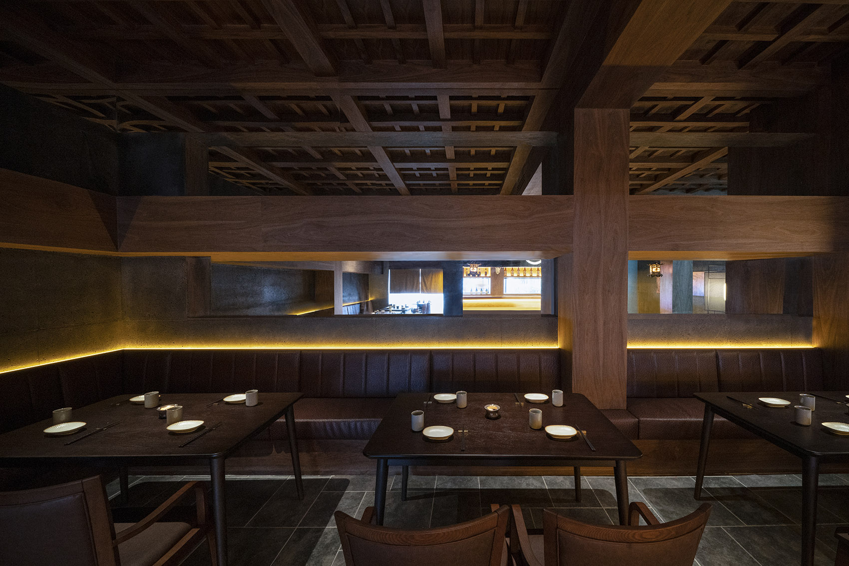 温暖,灯光设计方案,郑州日料餐厅灯光照明设计
