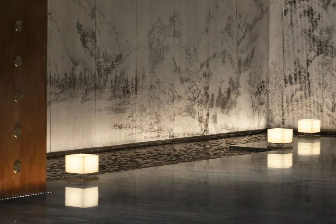 深圳灯光设计拍摄案例 |龙光·锦绣公园壹号 照明设计,大理石 不锈钢水纹玻璃,自然 中式 优雅